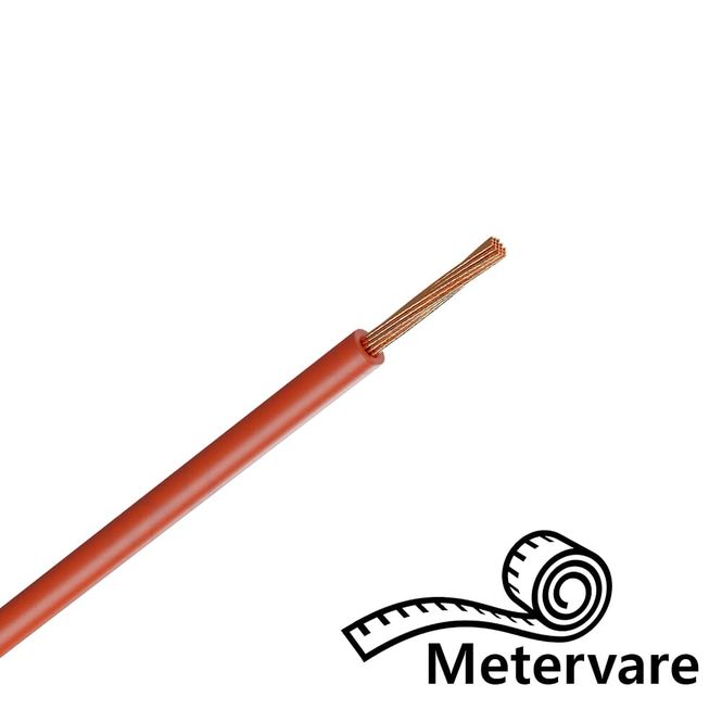 Hovedbilde Strømkabel 2,5mm2 - rød